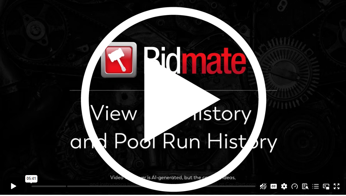 Thumbnail image of a Bidmate training video