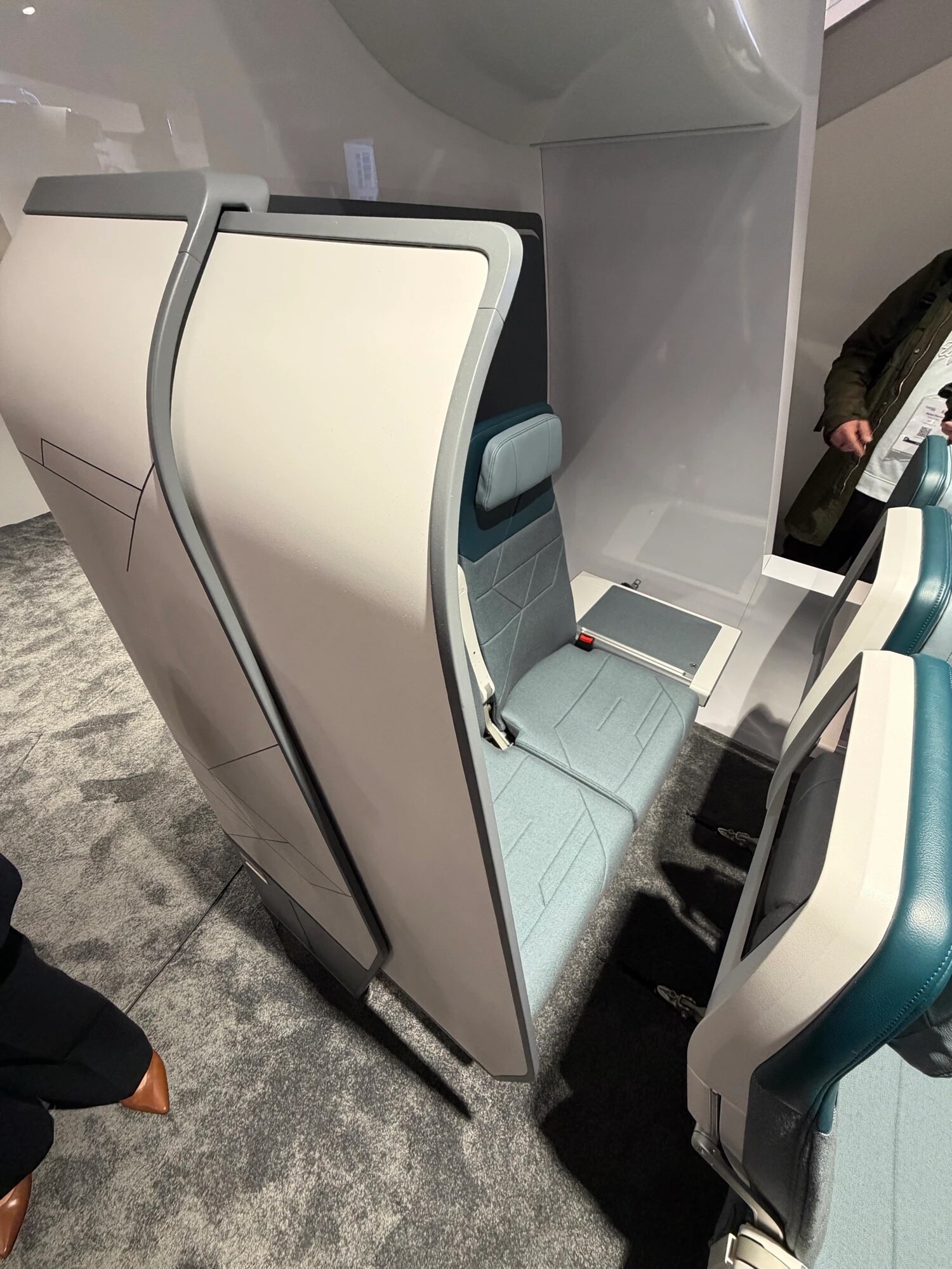 The SkyNook concept seating at AIX