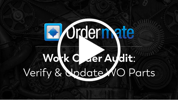 Thumbnail image of an Ordermate training video