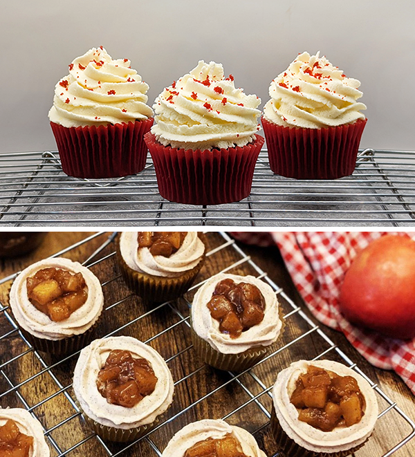 Holiday Baking Alert! 2 Classic Cupcakes