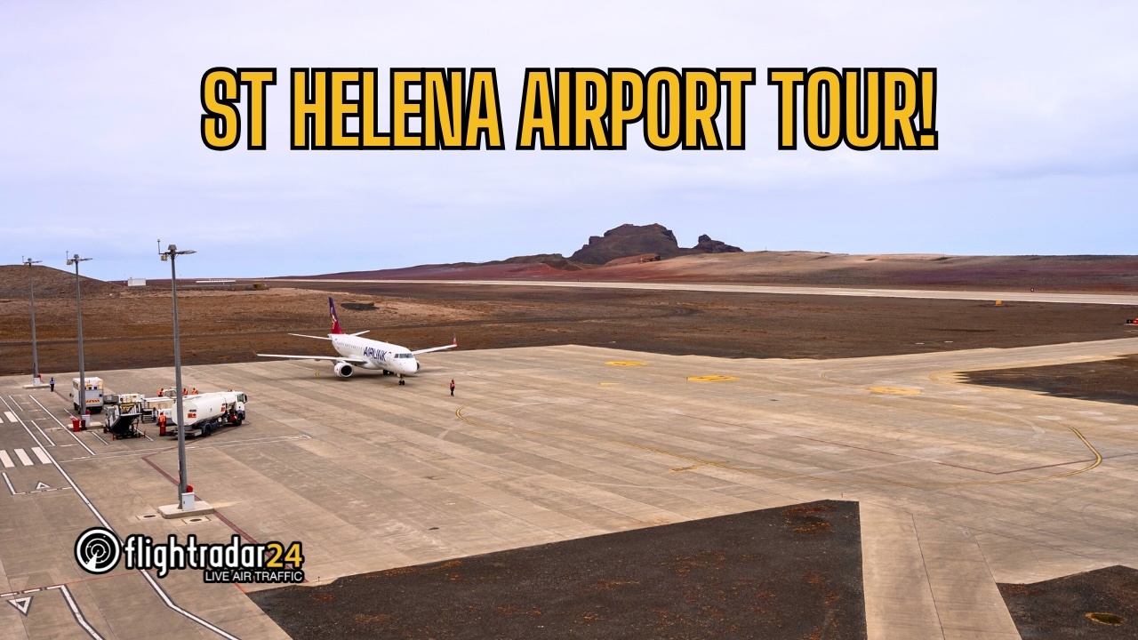 St Helena Airport Tour