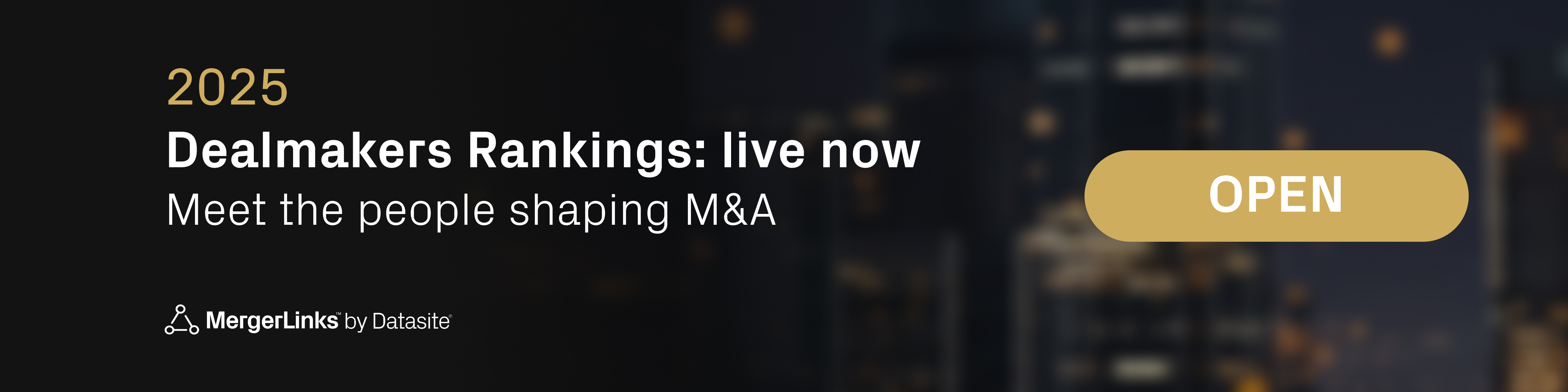 2025 Dealmakers Rankings