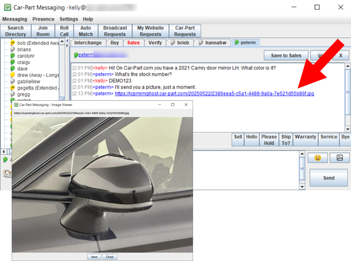 Image link in iCPM
