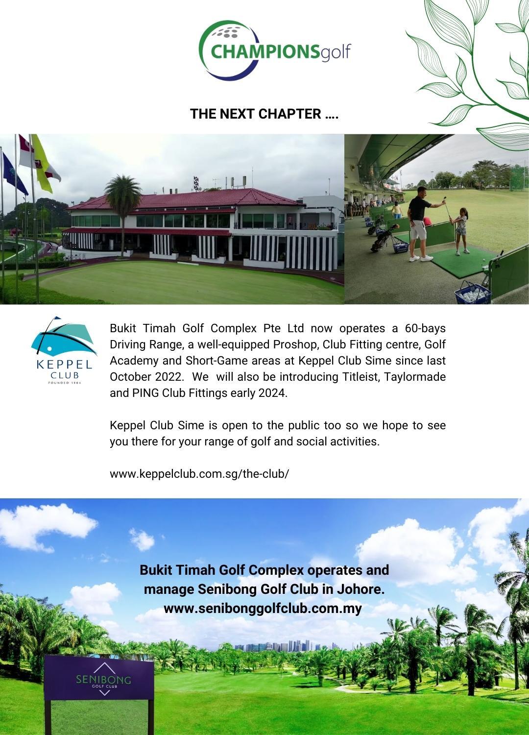 Newsletter Champions Golf